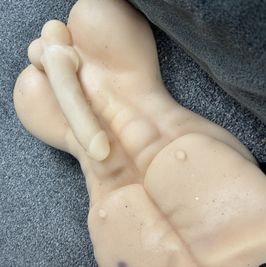Extremely used torso toy