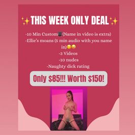 THIS WEEK ONLY DEAL!!