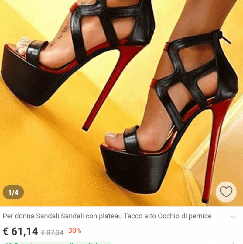 Buy me new sexy shoes!