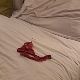 Pictures of my dirty panties
