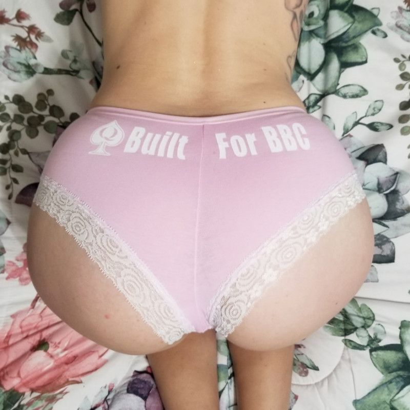 Built for BBC Pink Lace Panty