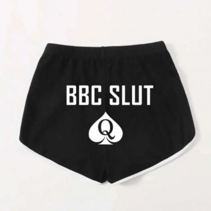 BBC Slut Queen of Spade Booty Gym Shorts