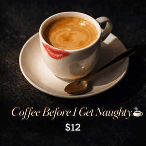Coffee before I let myself go