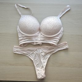 Peach Lingerie Set