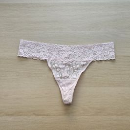 Pink Lace Thongs