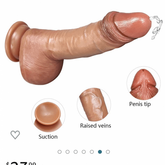 Ejaculating dildo