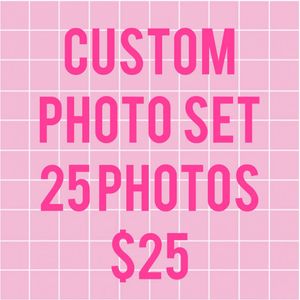 25 custom photos