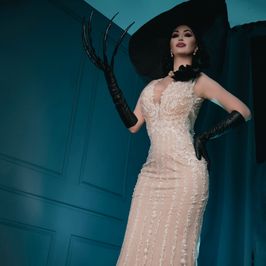 Lady Dimitrescu with a cock