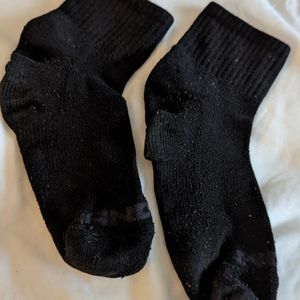 Worn dirty socks Black pair