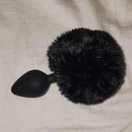 Black Bunny Tail