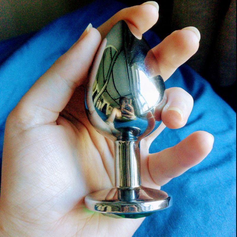 Green Gem Large Buttplug