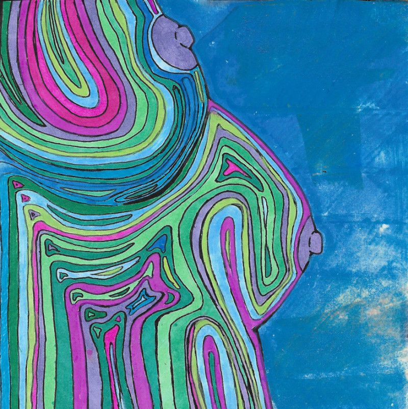 Bluesy Boobies Poster 11x17