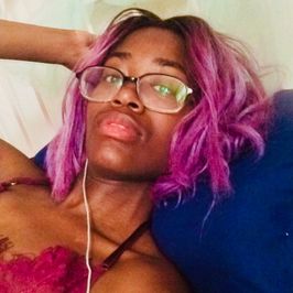 A Naughtily Shy Bunnie in Red