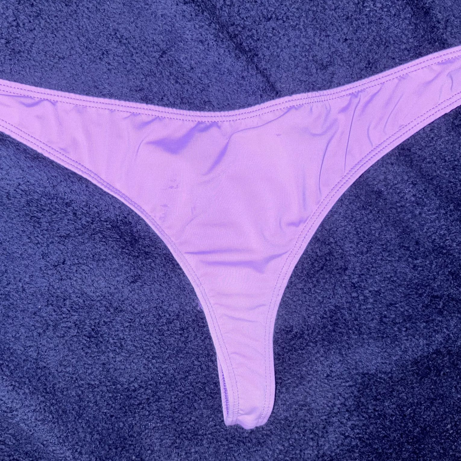 Purple thong