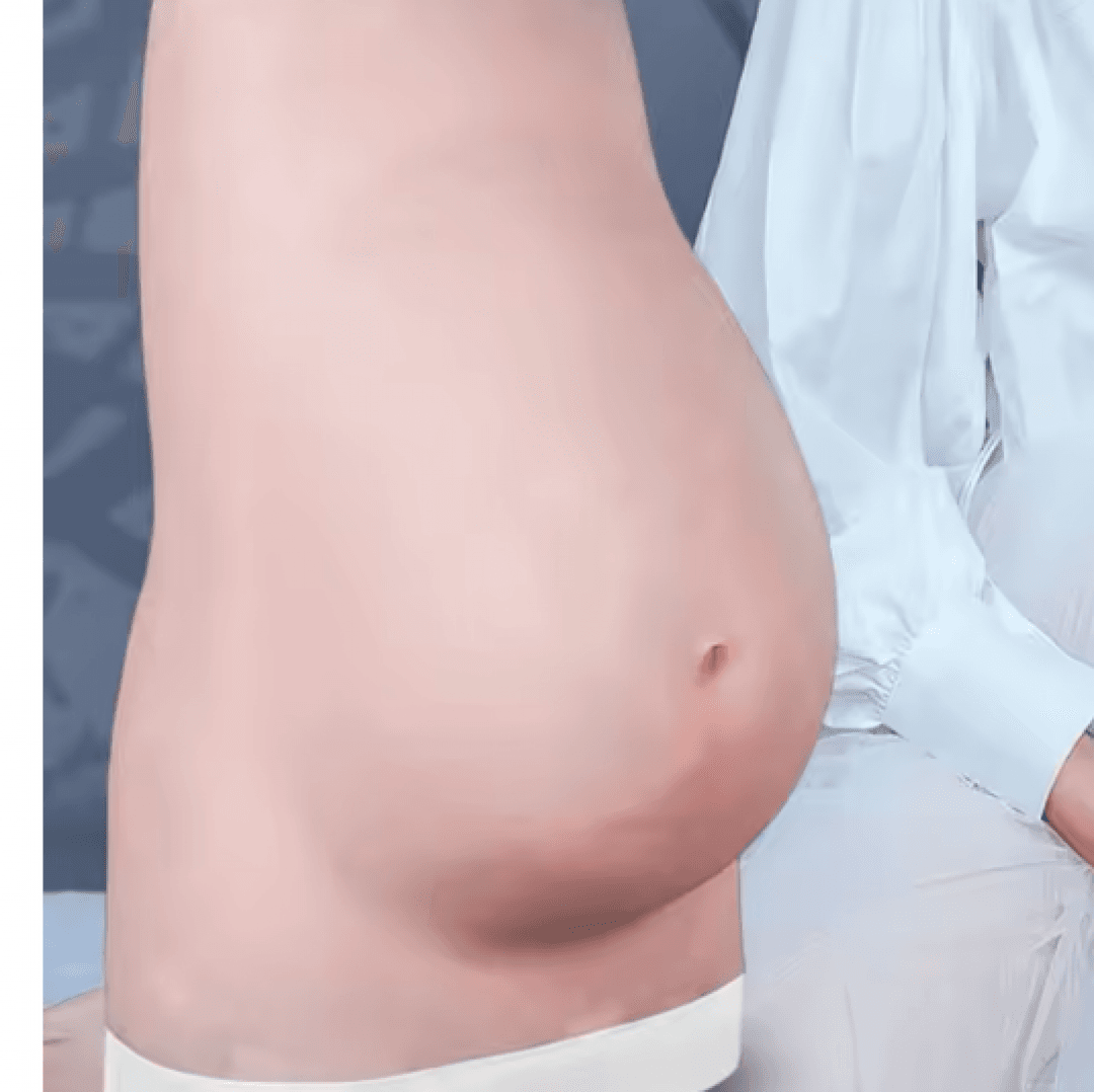 Pregnant belly