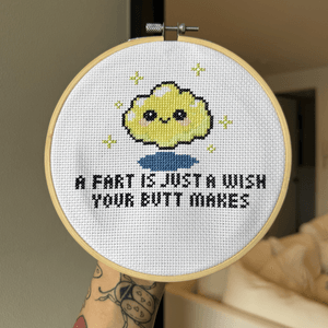 Cross stitch made by me