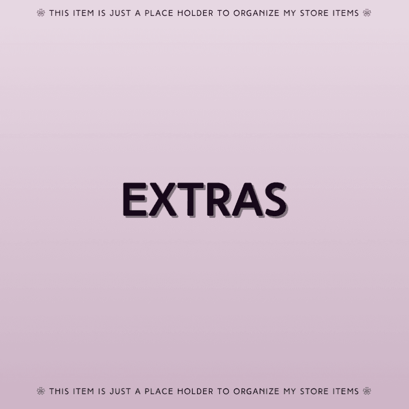 EXTRAS!