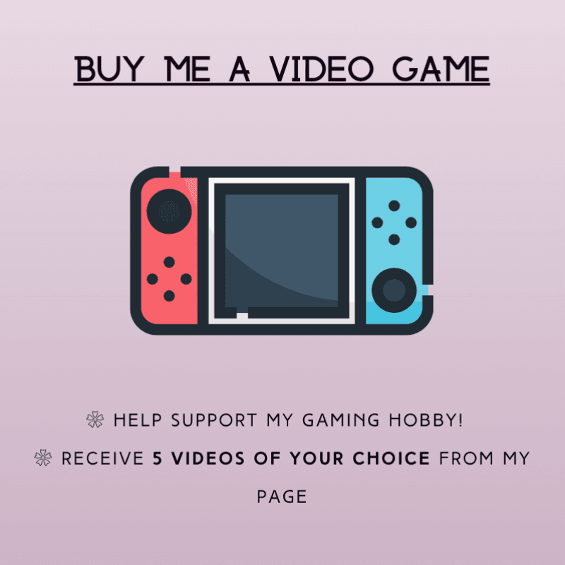 Buy Me A New Video Game