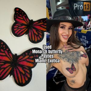 Used Monarch Butterfly Pasties