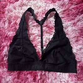 Black Lace Bra