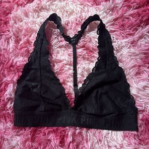 Black Lace Bra