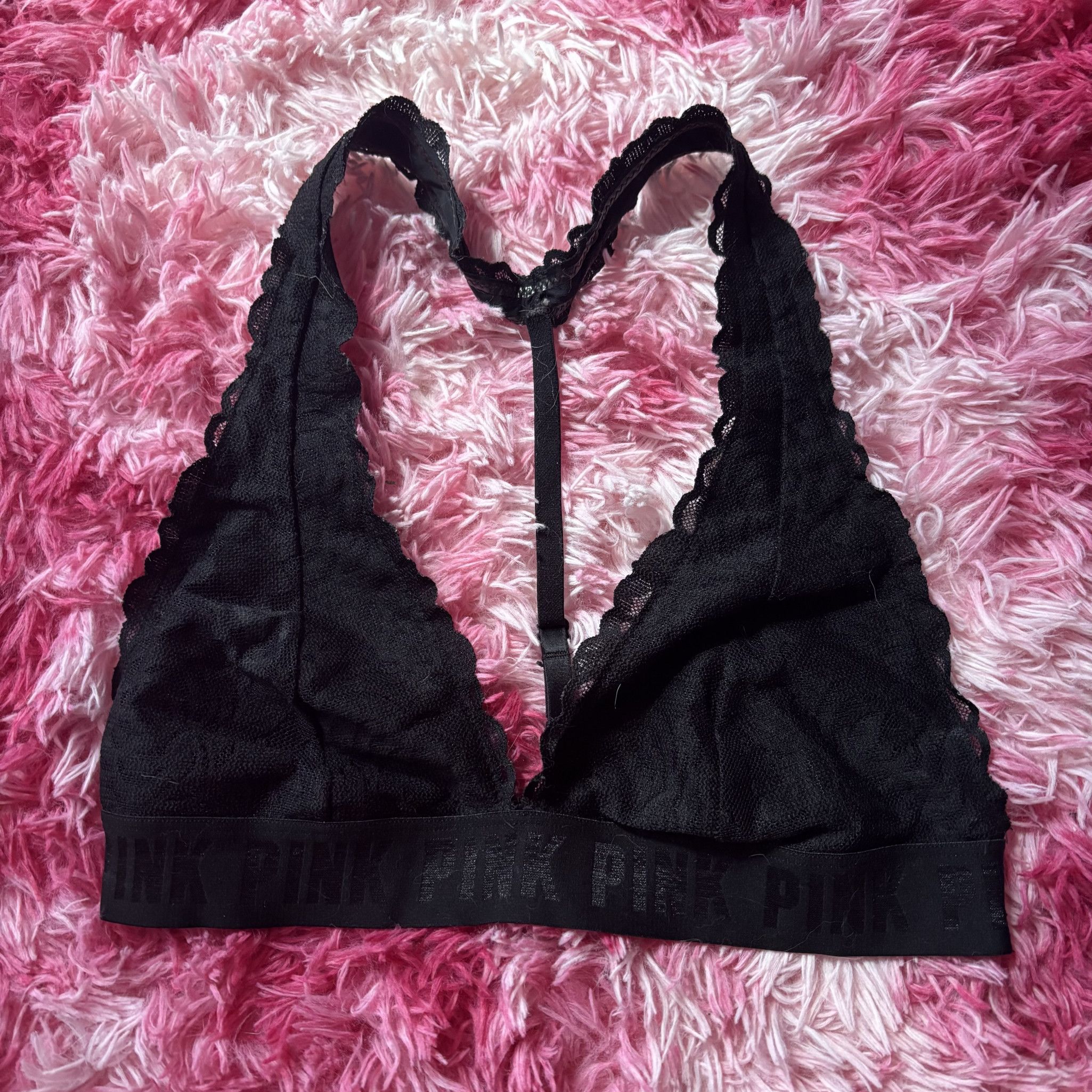 Black Lace Bra