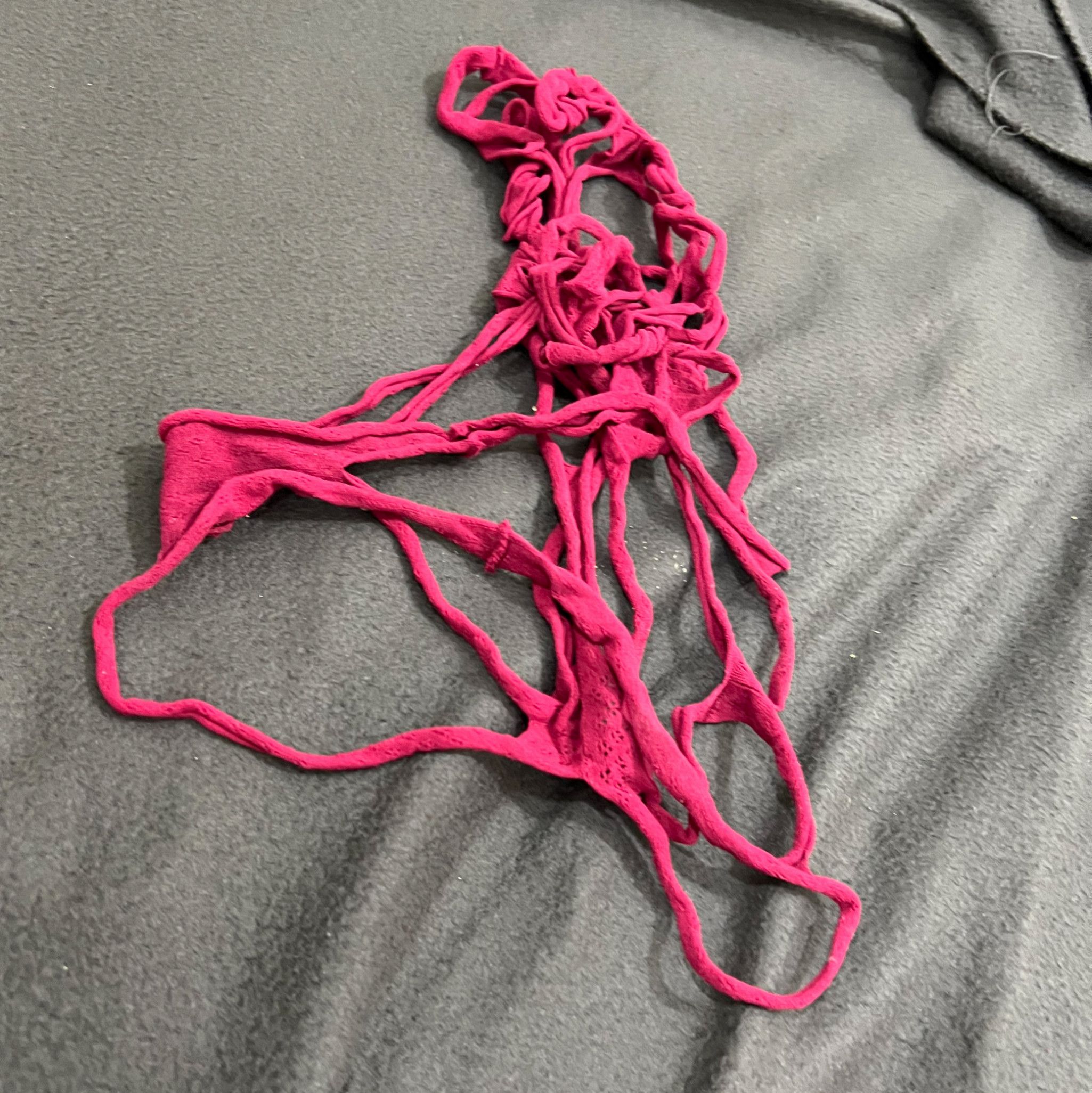 Red Lace One Piece Lingerie