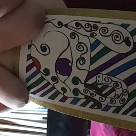 Hand drawn elephant by Feanova