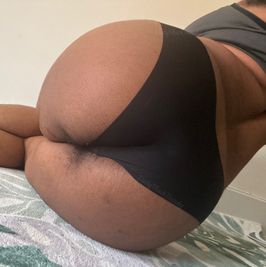 CUSTOM WEAR Black Nylon Bikini Panties Hairy Bush
