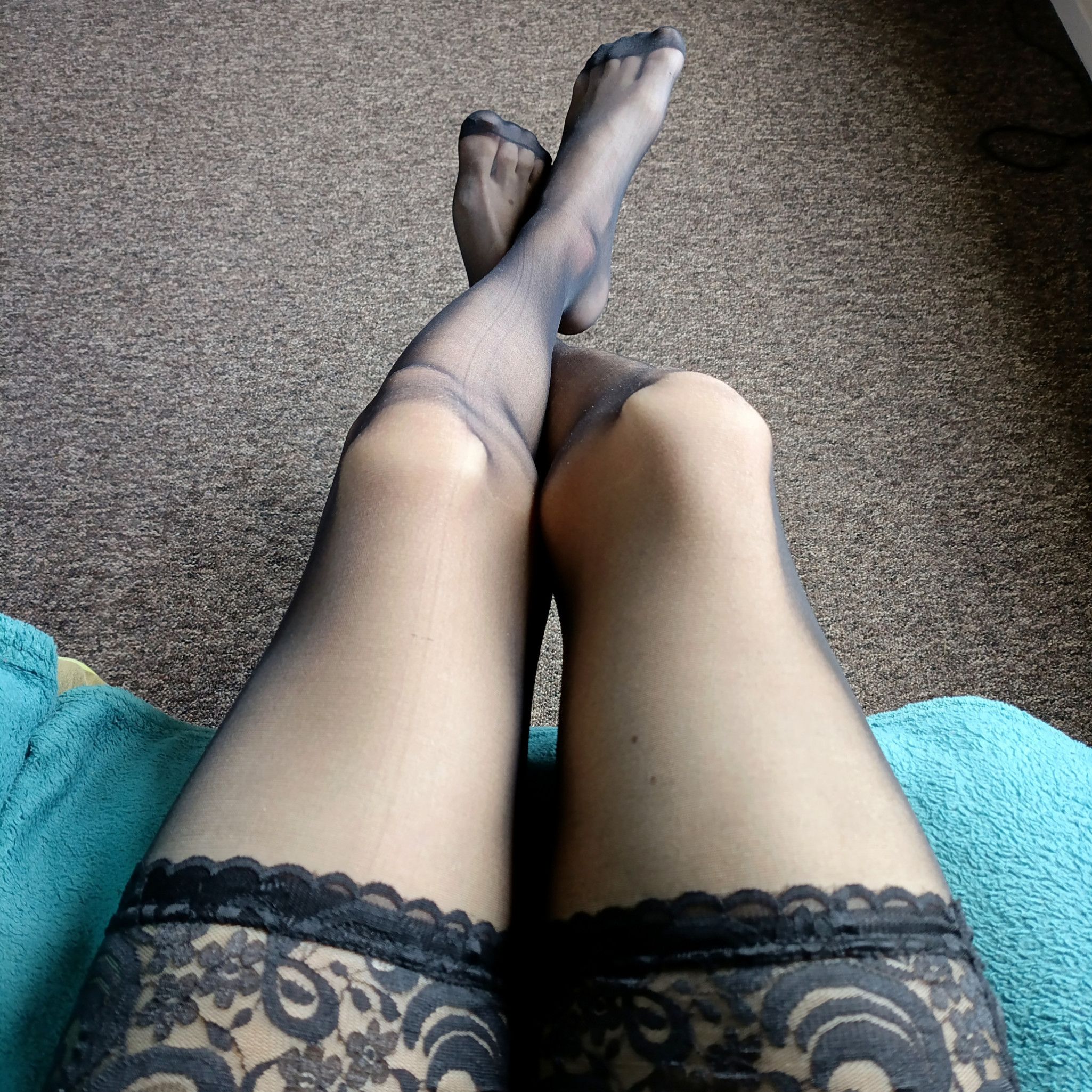 Thigh High Stockings Set