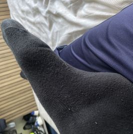 Worn socks