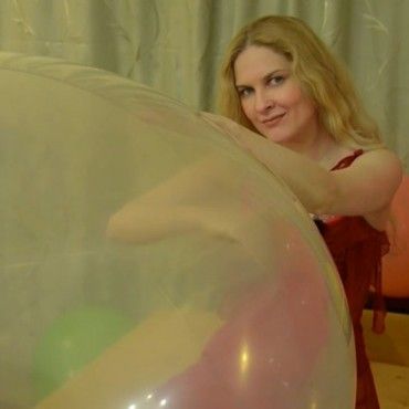 Used Giant Latex Balloon