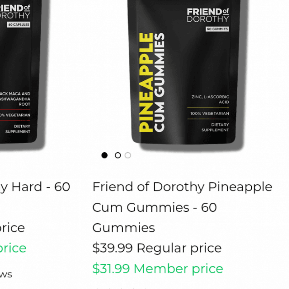 Pineapple Cum Gummies