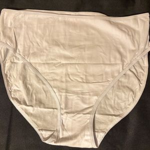 1x White Cotton Briefs with signed message of your choice