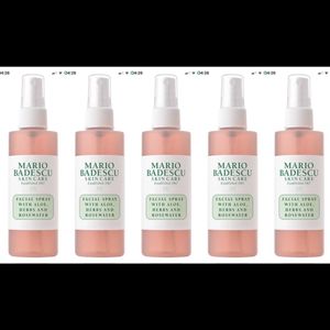 5x brand New MARIO BADESCU Facial Spray With Aloe Herbs And