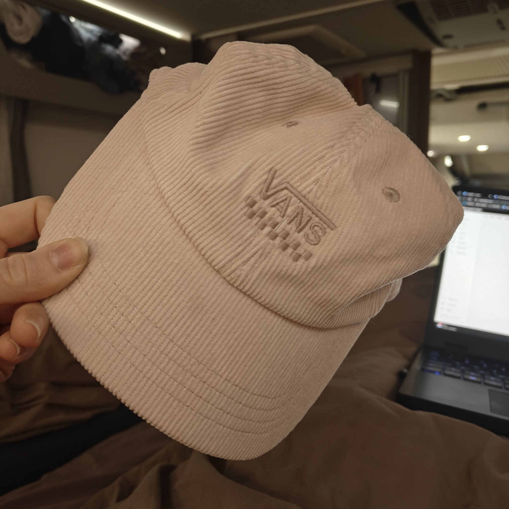 A very SFW Vans cap