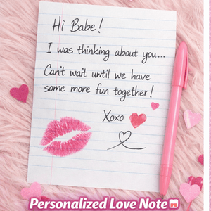 Personalized Love Note