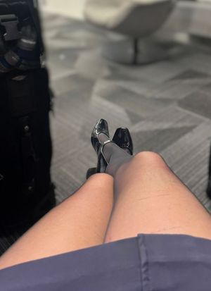 Real Flight Attendant Pantyhose