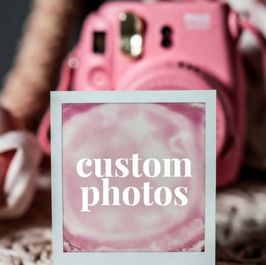 Real printed photos  cute cozy and super personal