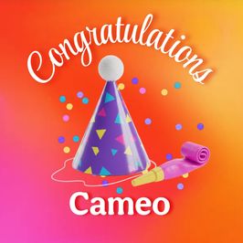 Congrats from your favorite fox