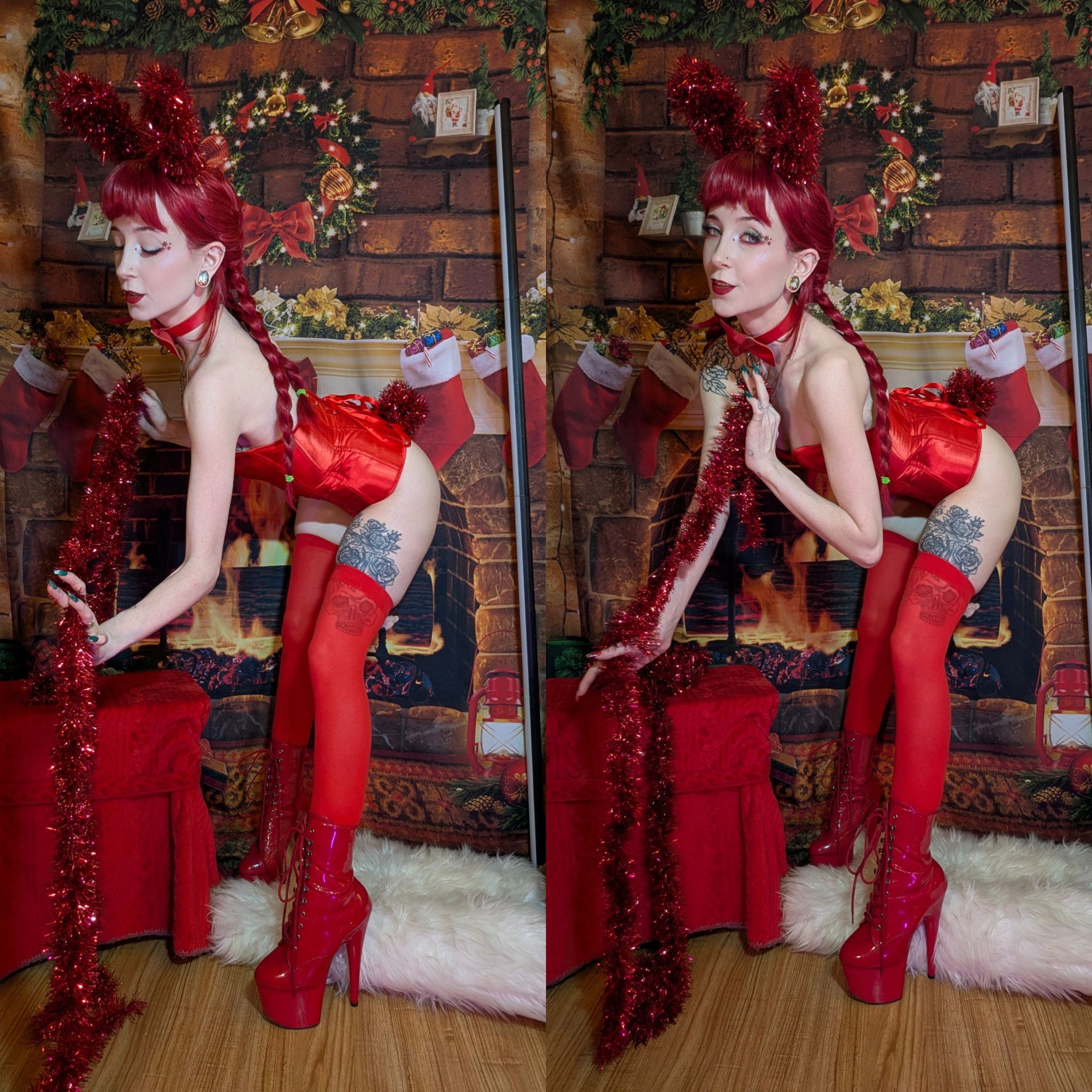 Santa bunny Full set