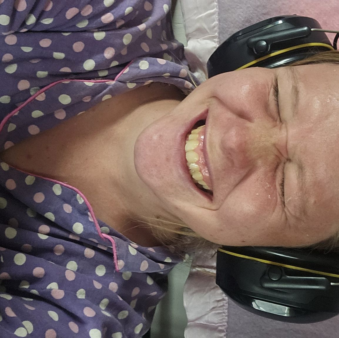 Make me smile by getting my headphones fixed