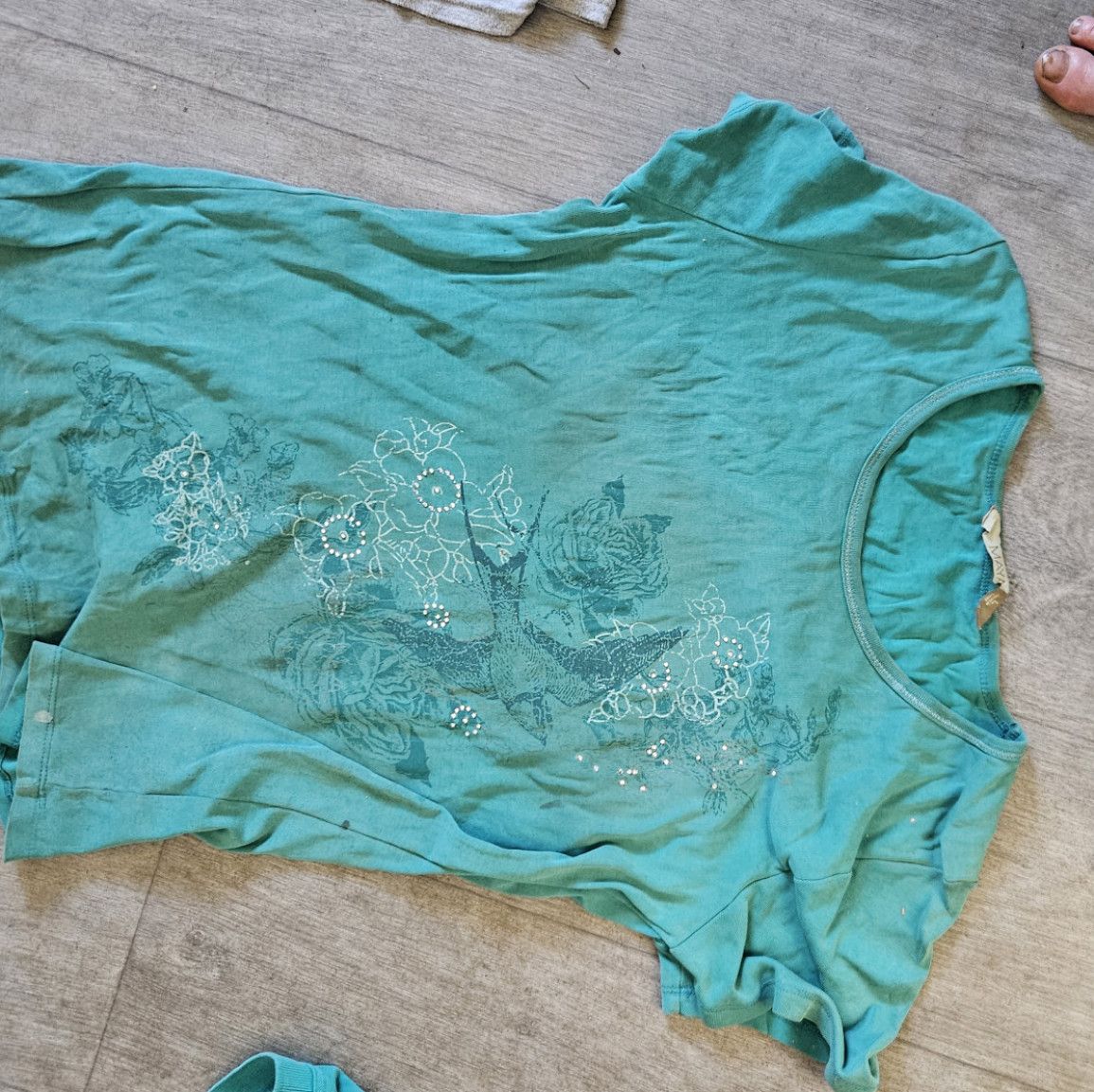 Beautiful Swallow bird T shirt second hand