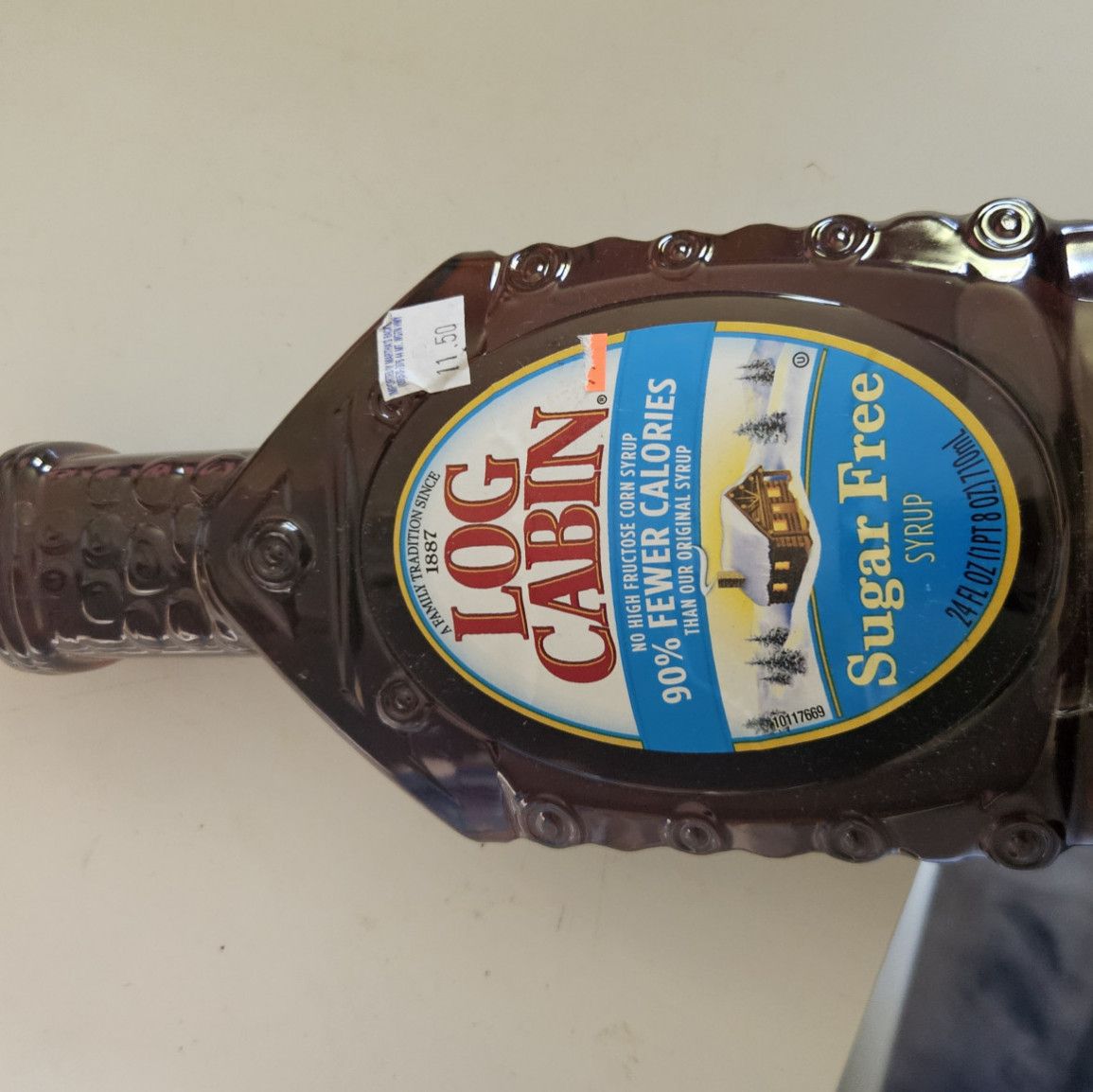 Log cabin sugar free syrup