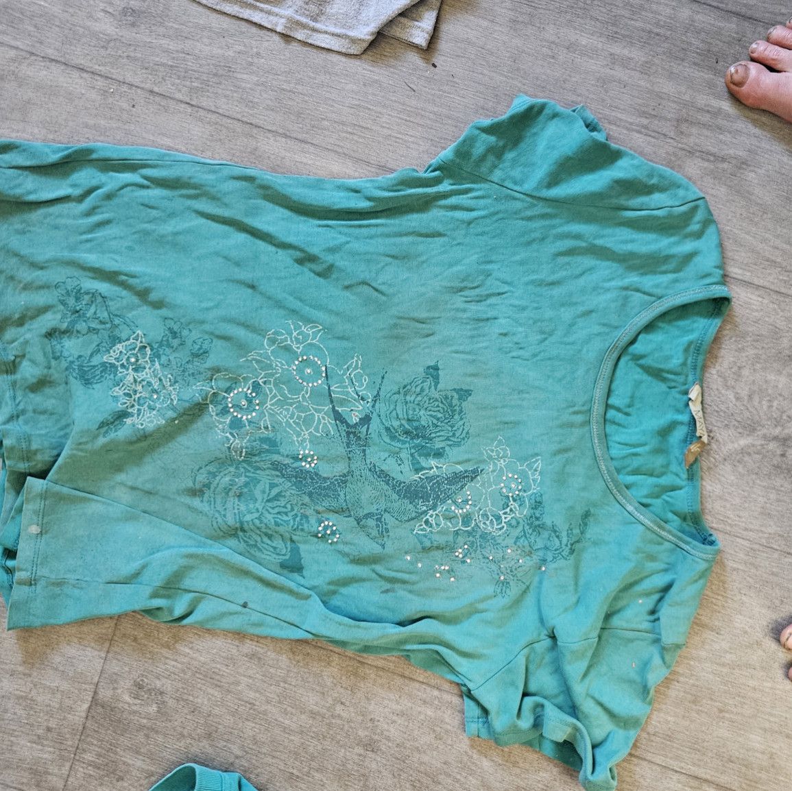 Beautiful Swallow bird T shirt second hand
