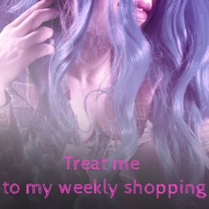 Treat me to my weekly grocery shopping
