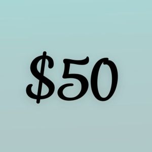 FIFTY DOLLAR TIP