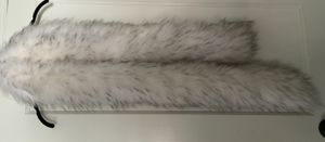 Faux White Boa