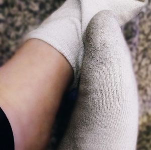 Dirty White Socks