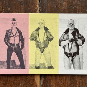 POSTCARD Leather Cop Berlin 2 triton